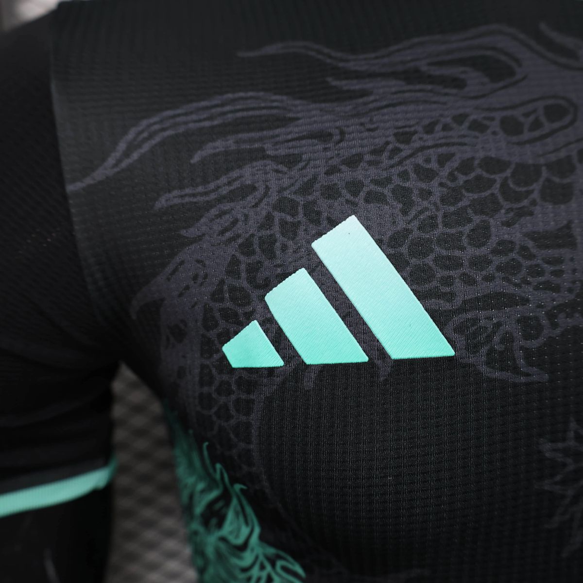 2025/26 Algeria Special Edition Black Dragon jersey Player Version