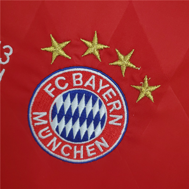 Retro Bayern Munich 13/14 Champions League Home jersey Fan Version