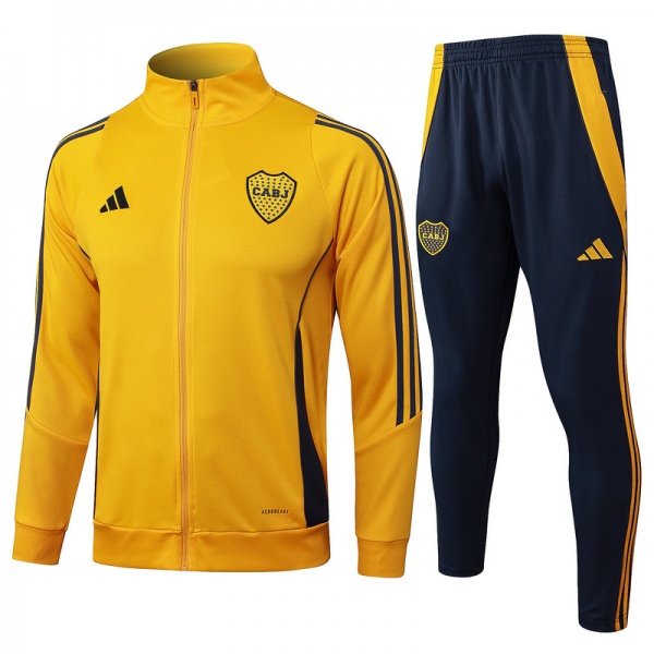 2024/25 Boca Yellow Jacket Training Suit Set Football Team Shirt Sports Fashion
