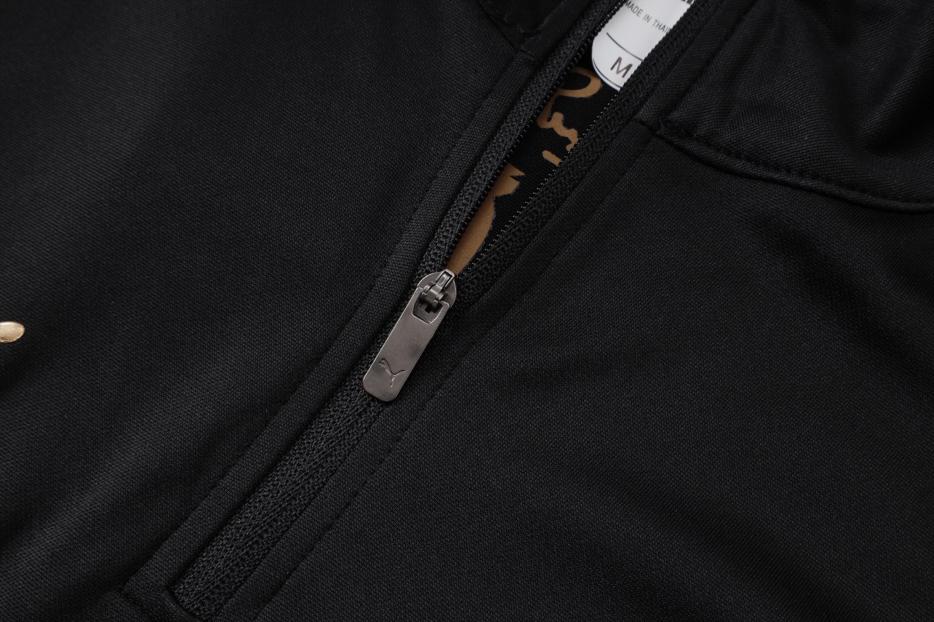 2026 Portugal Black Long-sleeved half-pull training kit