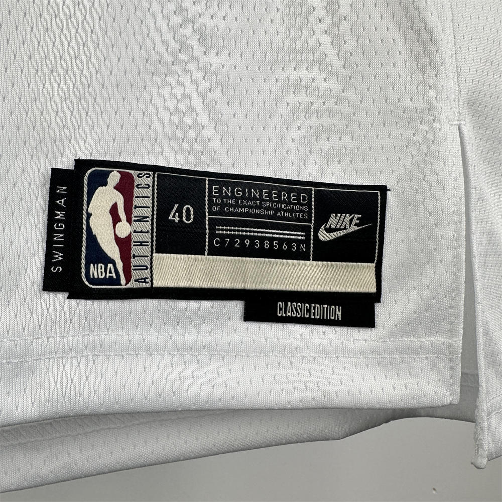 NBA Minnesota Timberwolves Retro Roud White Jersey EDWARDS#5 S-XXL