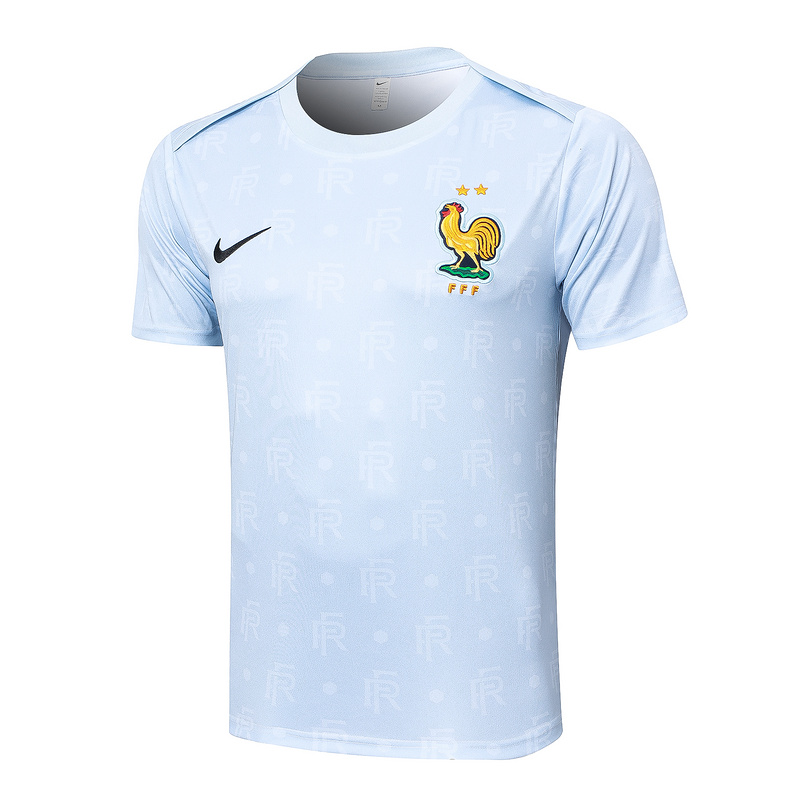 24/25 France light blue Training Set Shirt and Shorts