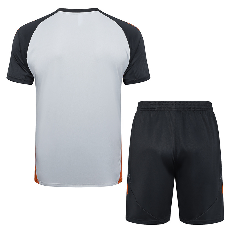 24/25 Benfica Grey Training Set Shirt and Shorts