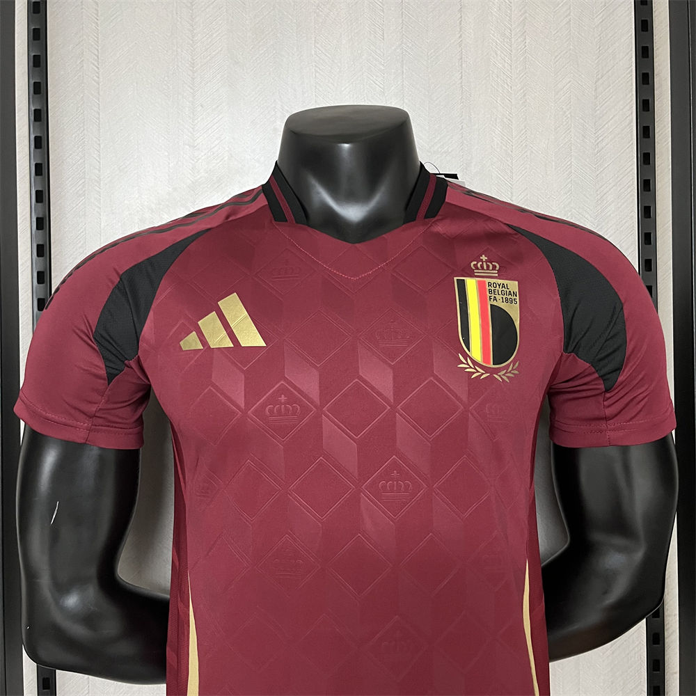 24/25 Belgium Euro Home Jersey Player Version