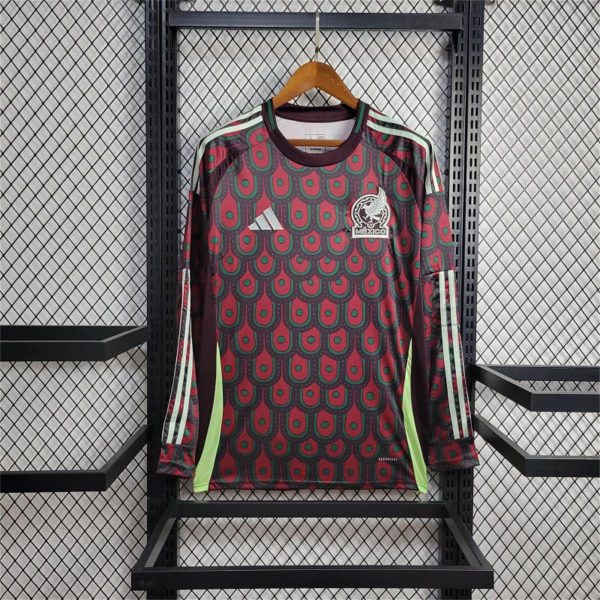 24/25 Mexico Home Long Sleeve jersey Fan Version
