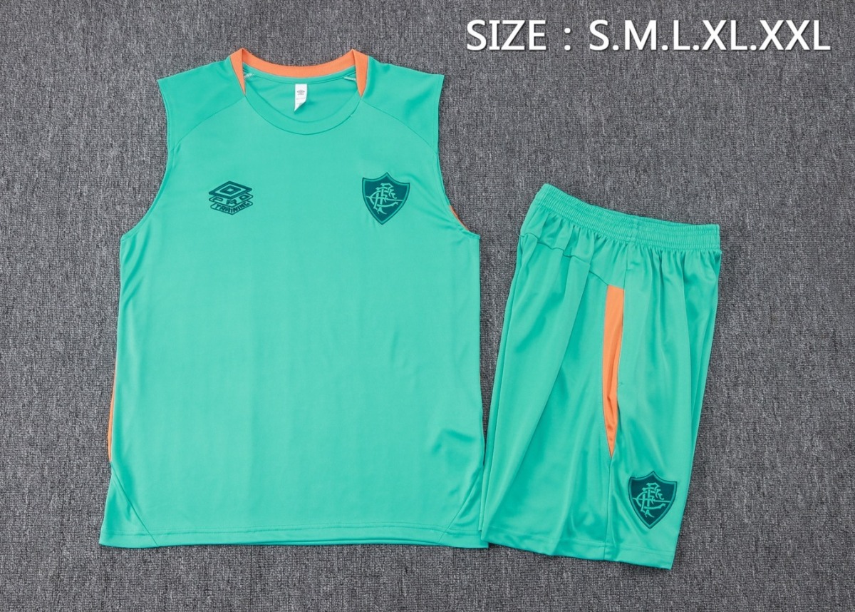 2026 Fluminense Green Training Set Shirt and Shorts