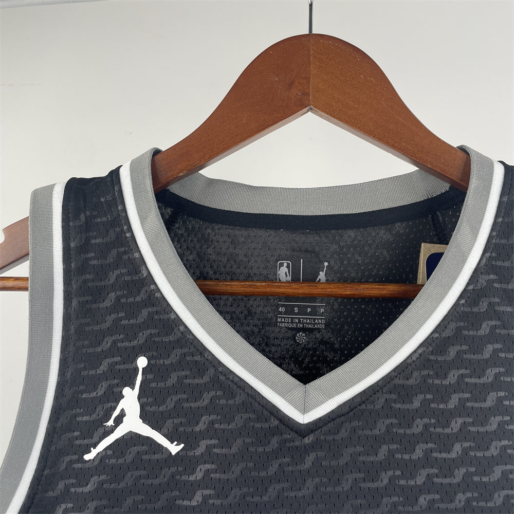 NBA Scaramento Kings V-Neck Black jersey FOX#5 S-XXL