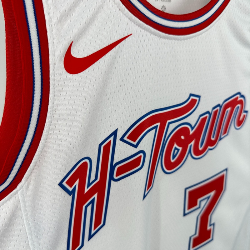 NBA Houston Rockets 2024 Round Neck Balck Jersey DURANT#7 S-XXL