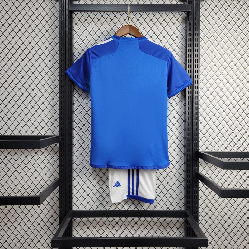 2024/25 kids kits Cruzeiro home jersey size: 16-28