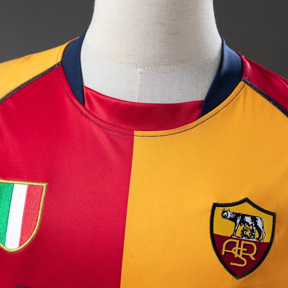 Retro Roma 01/02 Home jersey Fan Version