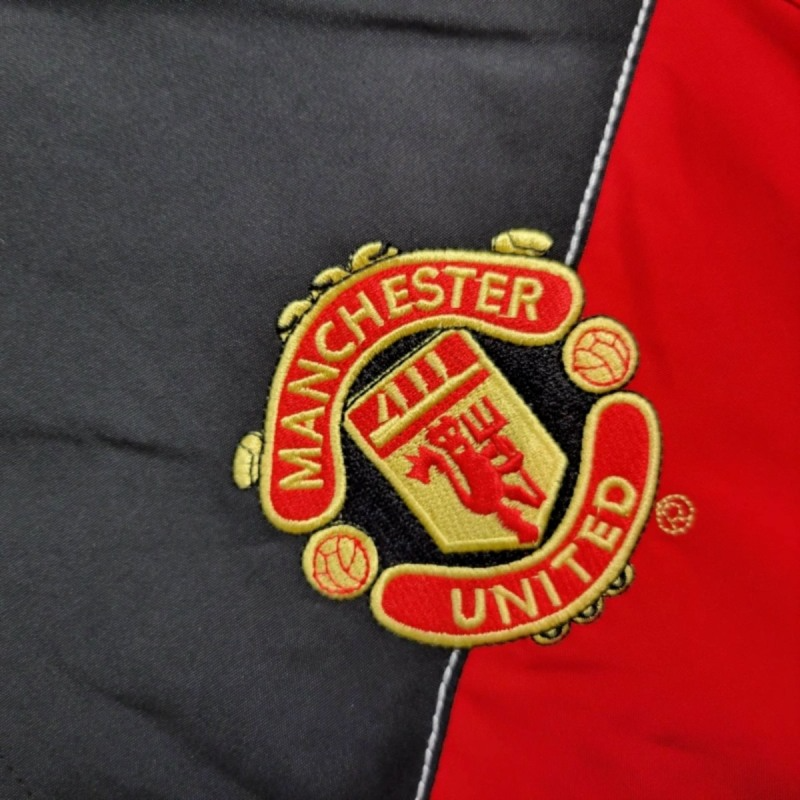 2025 Manchester United Black Windbreaker Sport Unifom jersey Sport Unifom