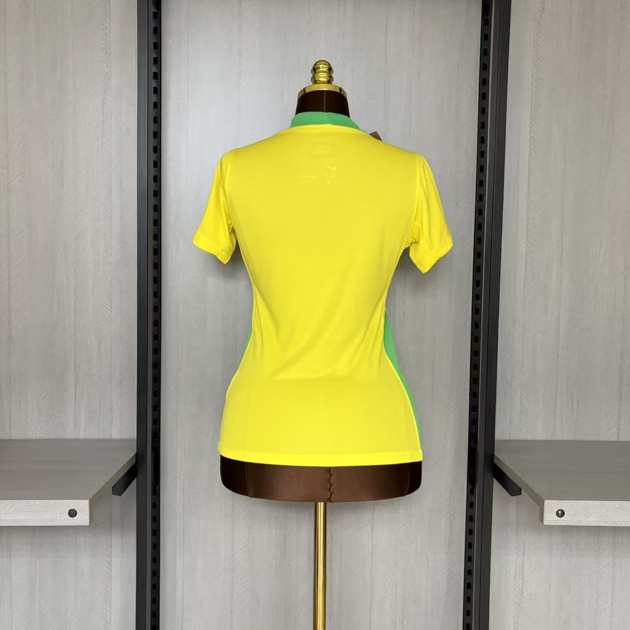 2025/26 Brazil Home Womens Jersey Fan Version