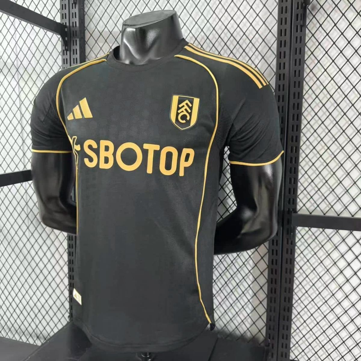 2025/26 Fulham F.C. Second Away Jersey Player Version