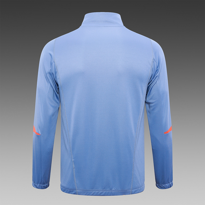2024/25 Cruzeiro Grey Jacket Training Suit Set Football Team Shirt Sports Fashion