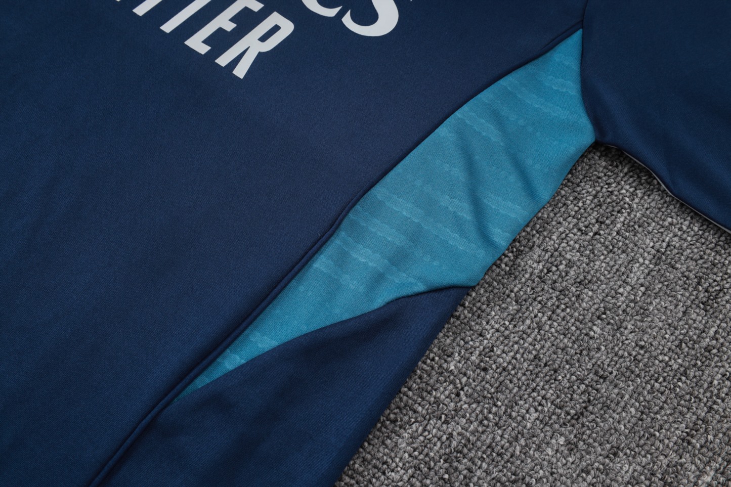 202526 Arsenal royal blue Long-sleeved half-pull training kit Football team kit
