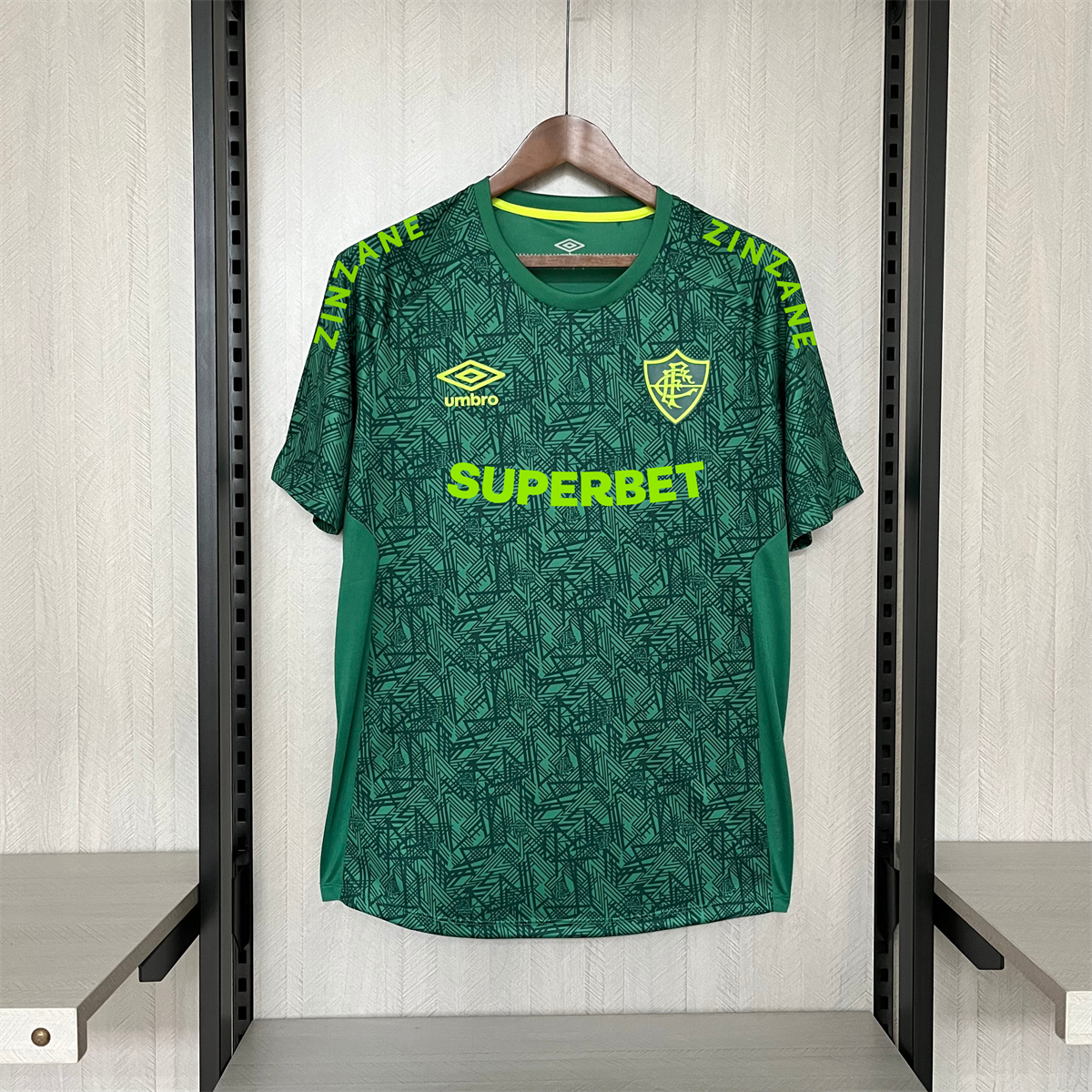 2024/25 Fluminense Training clothing green jersey Fan Version