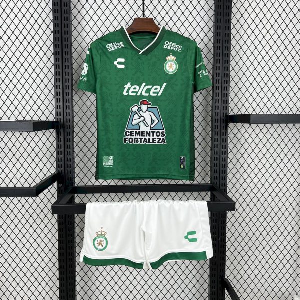 2024/25 Club León F.C. Home jersey Kid Kits Size 16-28