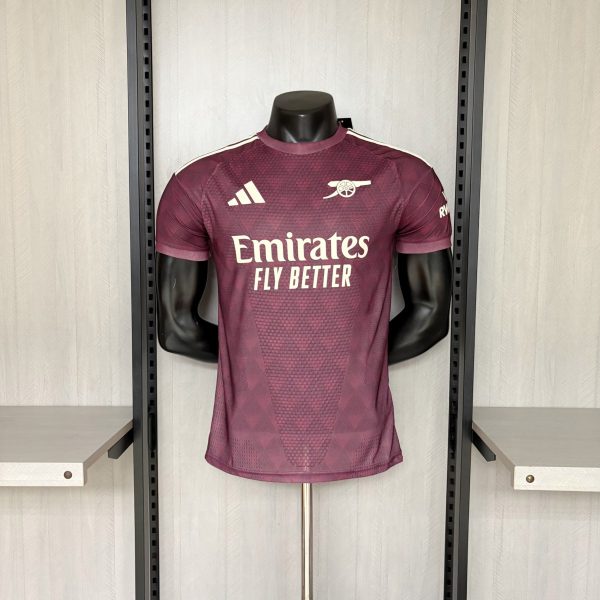 2025/26 Arsenal Concept Wine Red Jersey Player Version