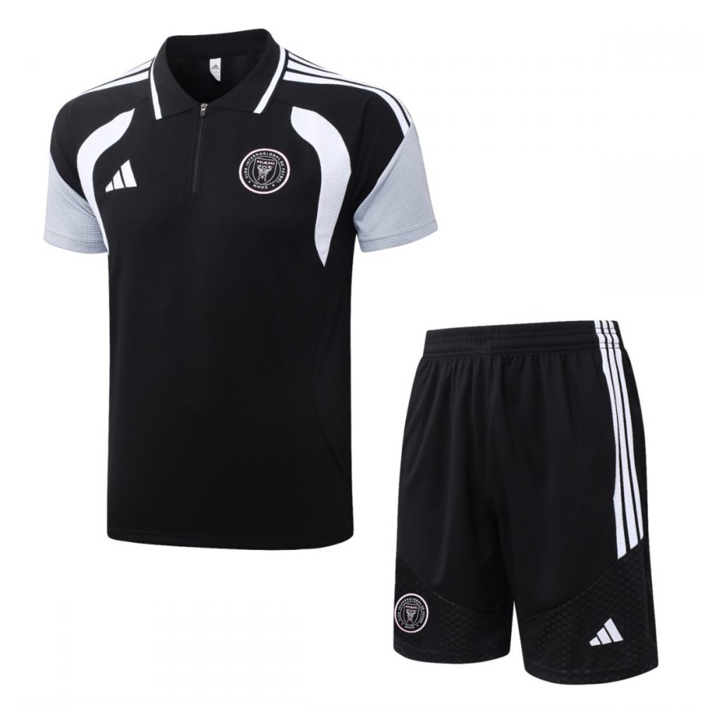 2026 Miami Black Training Set Shirt and Shorts