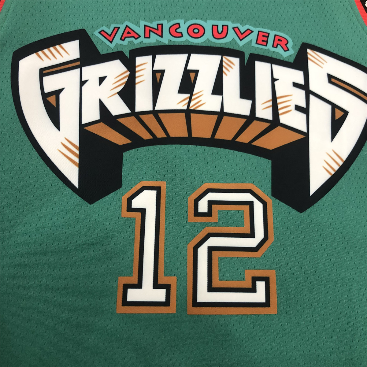 NBA Memphis Grizzies round neck Green Jersey Morant #15 S-XXL