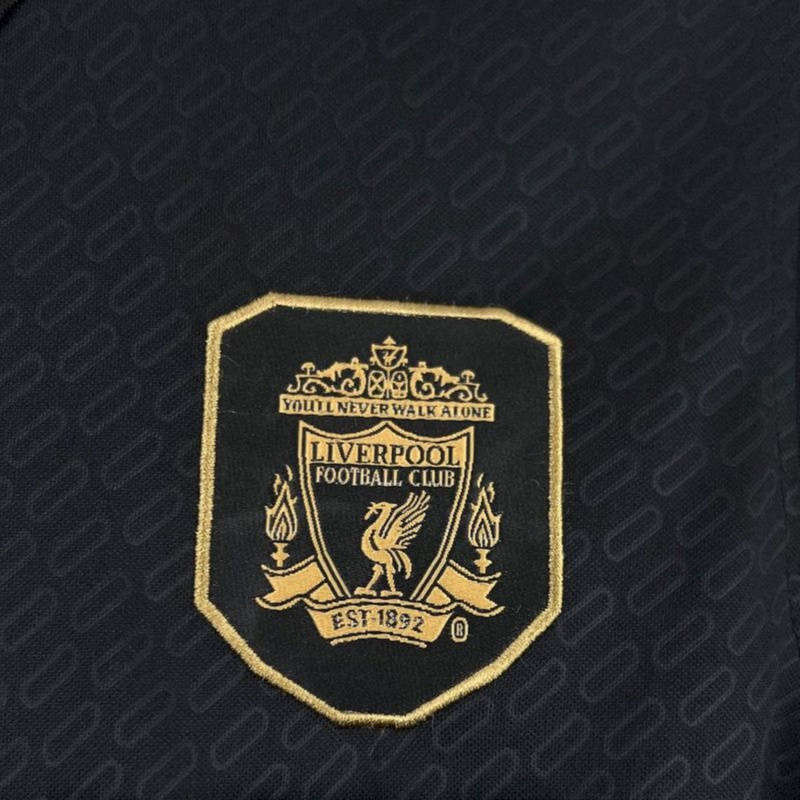 2025/26 Liverpool Black Special Edition jersey Fan version