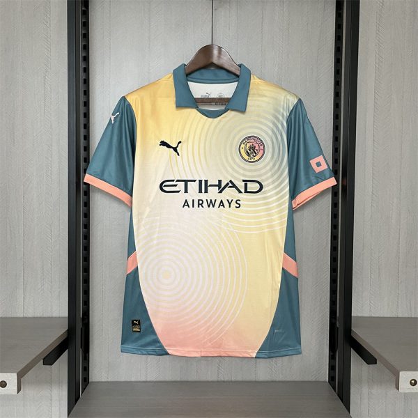24/25 Manchester City four Jersey Fan Version