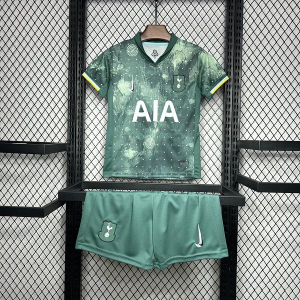 2024/25 Tottenham Spur Third Away jersey Kid Kits Size 16-28