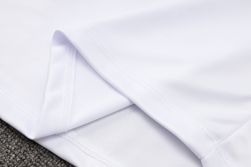 24/25 Portugal White Long-sleeved half-pull training kit Football team kit