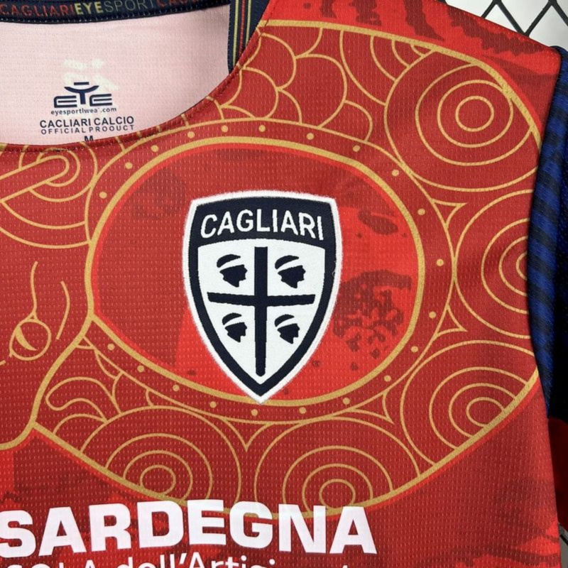 2024/25 Cagliari Calcio Year of the Snake Limited Edition Jersey Fan Version