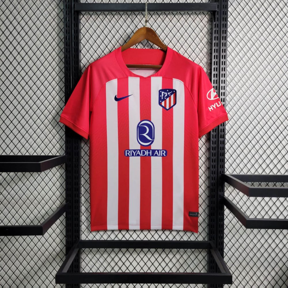 23/24 Atletico Madrid Home Jersey Fan Version