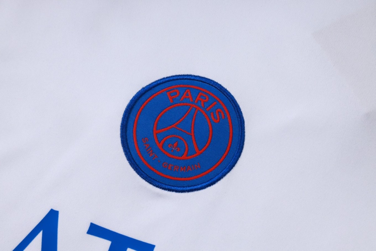 2026 PSG White Training Set Shirt and Shorts