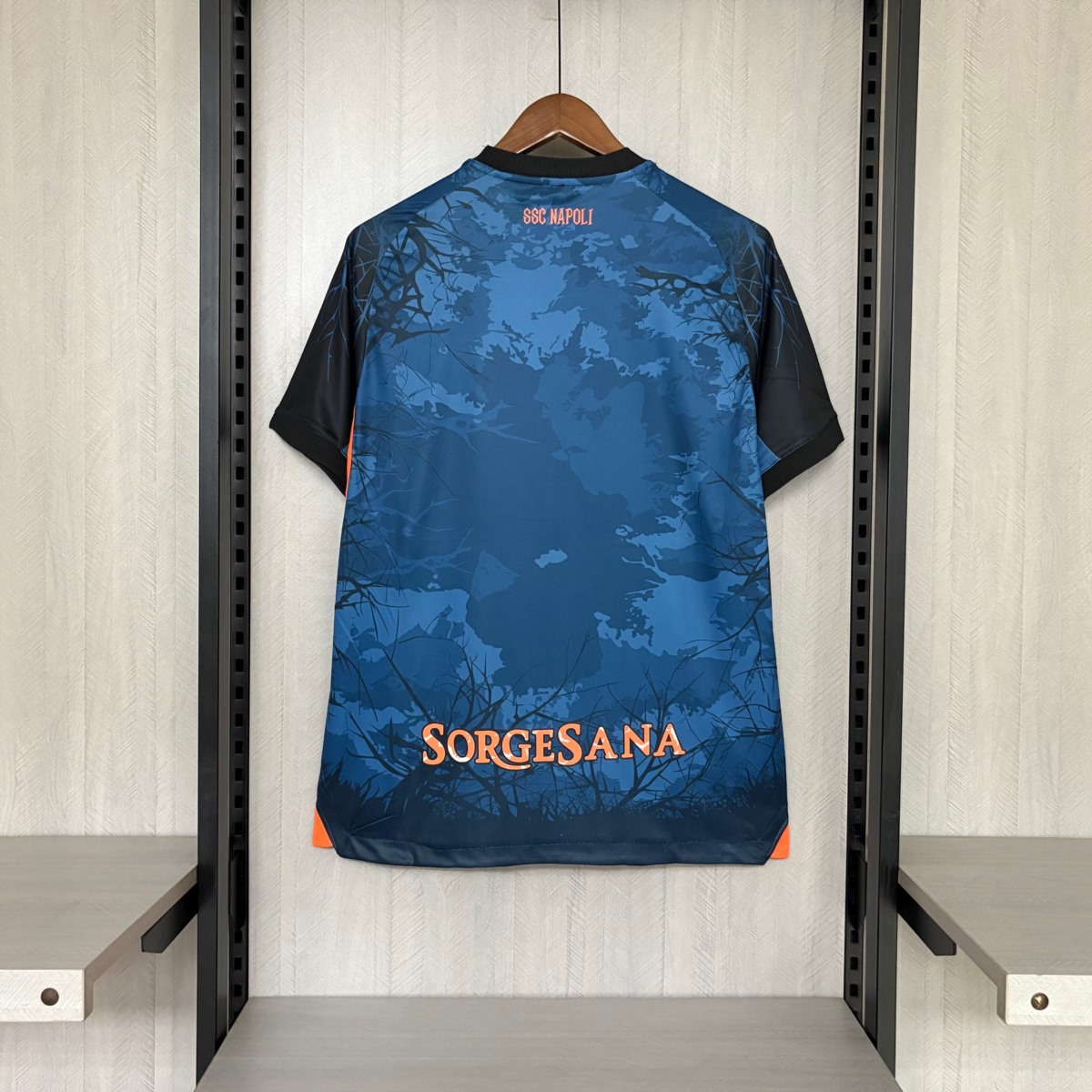 2025/26 Napoli Halloween Edition Blue Jersey Fan Version