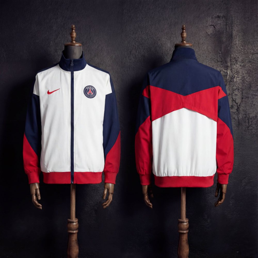 2025/26 PSG White Windbreaker Sport Unifom