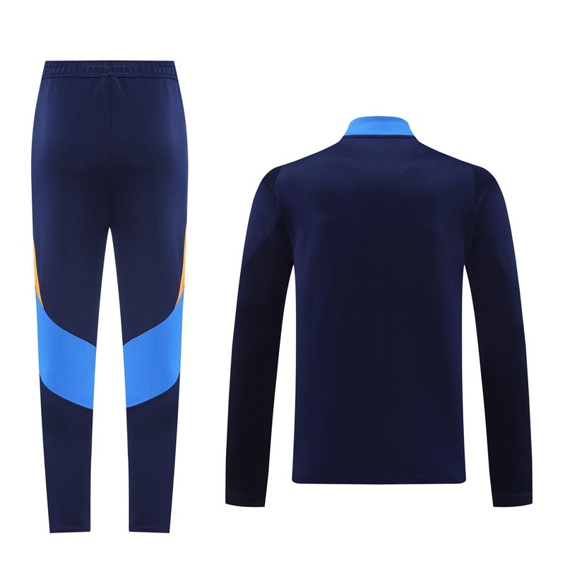 2024 Juventus Royal Blue Jacket Training Suit Set Football Team Shirt Sports Fashion