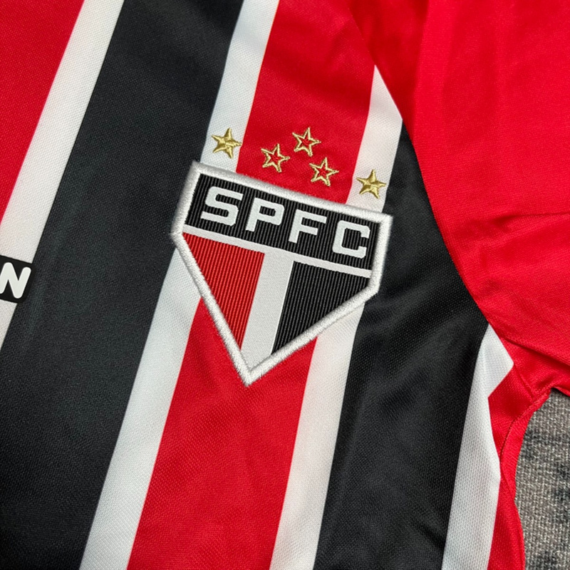 2025/26 Sao Paulo away jersey kids Kits size: 16-28