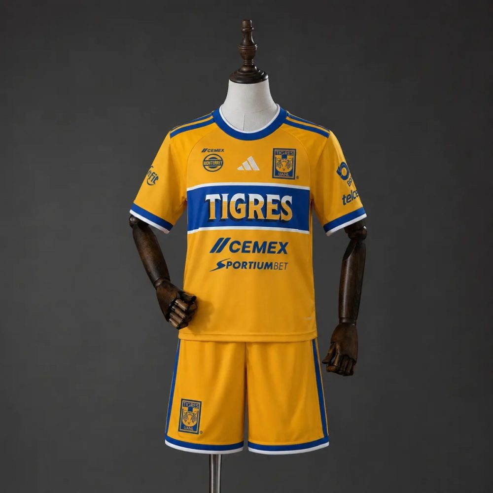 2026/27 Tigres UANL Home Kid Kits
