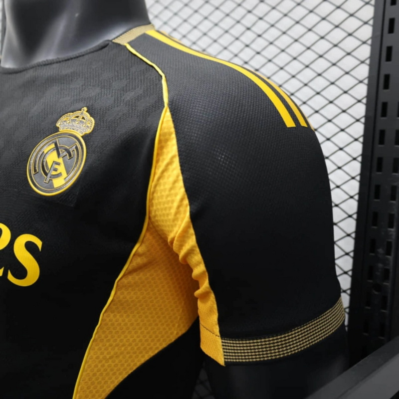 2025/26 Real Madrid Special Black Edition jersey Player Version