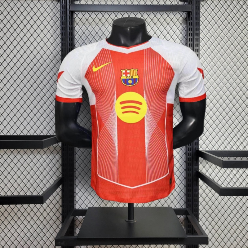 2025/26 Barcelona Red special edition jersey Player Version