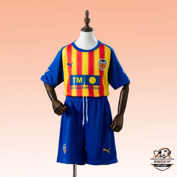 25/26 Valencia CF Second Away Kids Kit Size 16-28