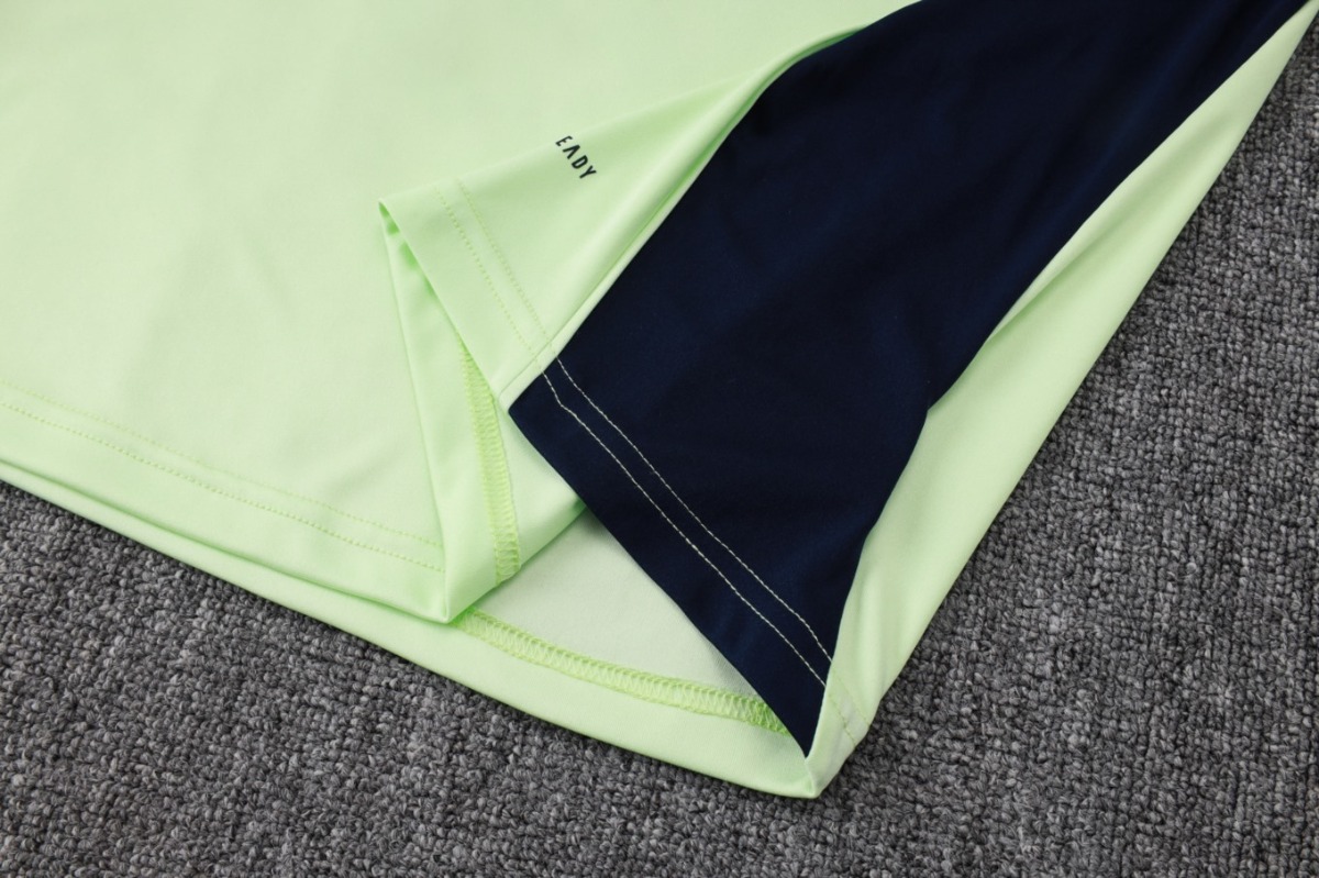 2026 Real Madrid Light Green Training Set Shirt andShorts