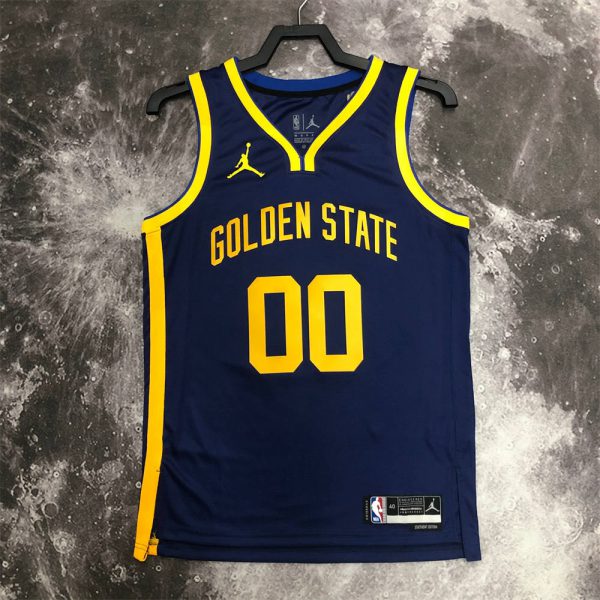 NBA Golden State Warriors V-Neck JORDAN Edition Jersey KUMINGA#00 S-XXL
