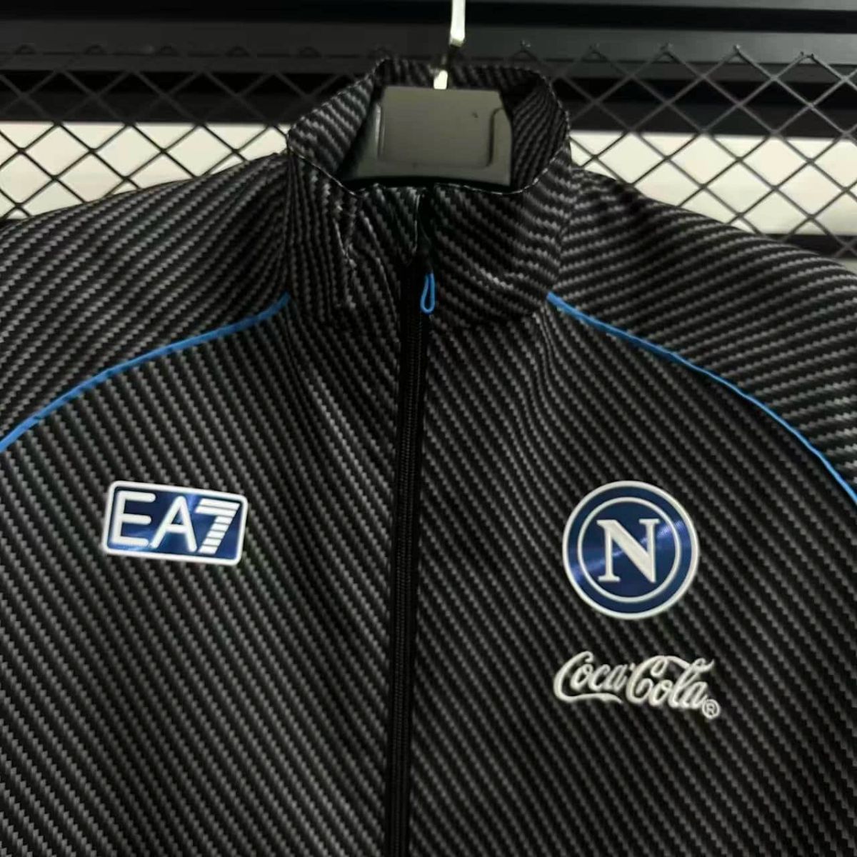 2025 Napoli Black Windbreaker Sport Unifom jersey Sport Unifom