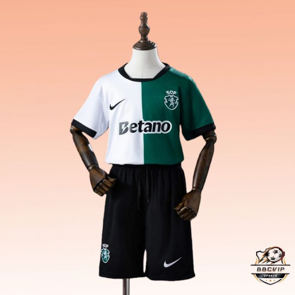 2025/26 Sporting Lisbon Commemorative Edition jersey kids Kits size: 16-28