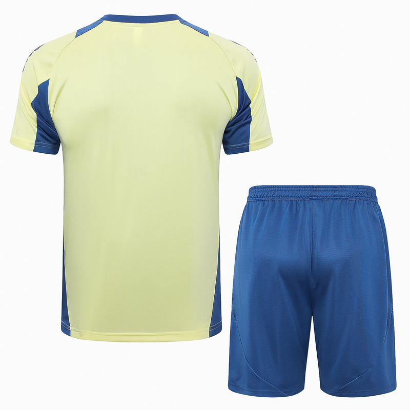 24/25 Ajax Yellow Training Set Shirt and Shorts