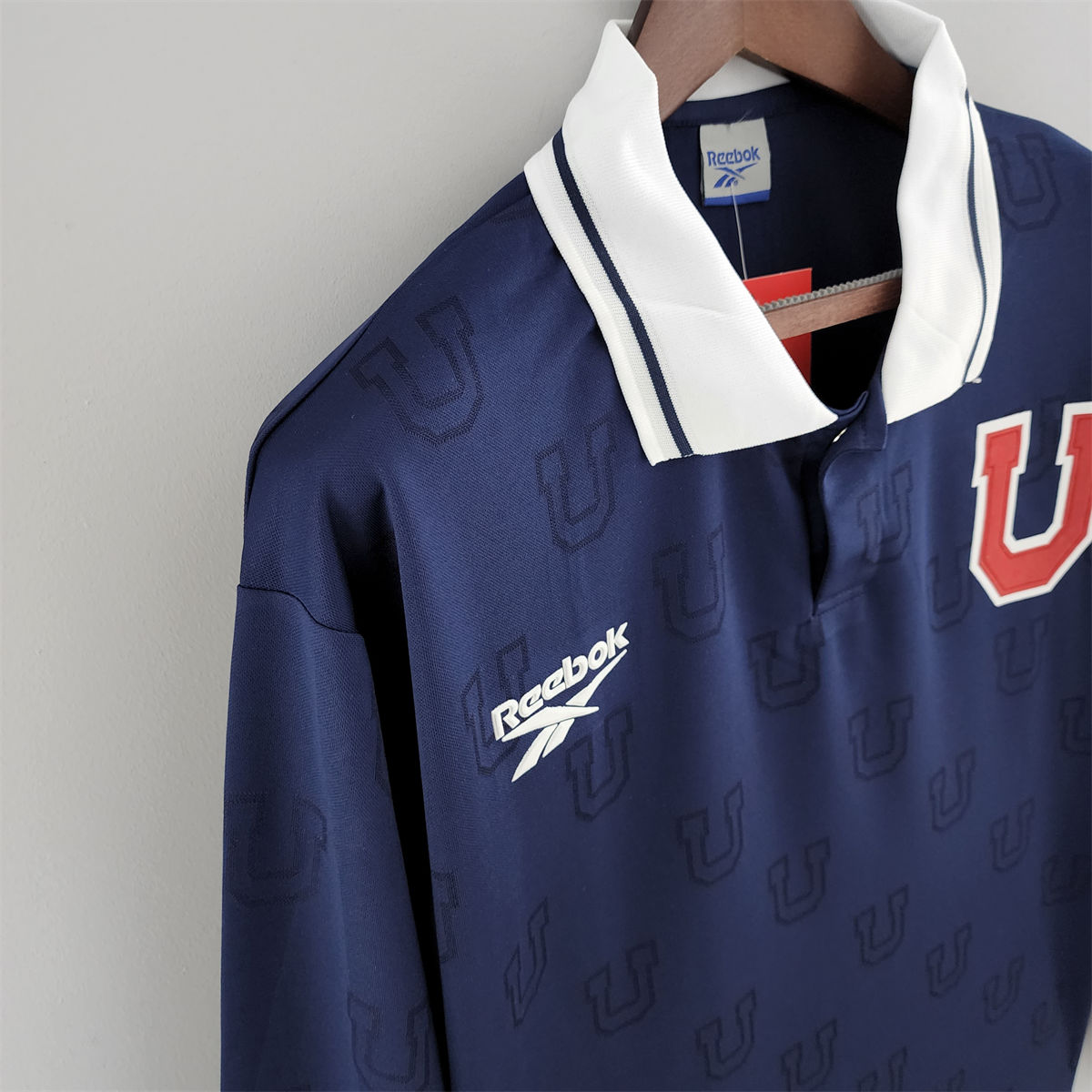 Retro University of Chile 1998 Home Long Sleeve jersey Fan Version