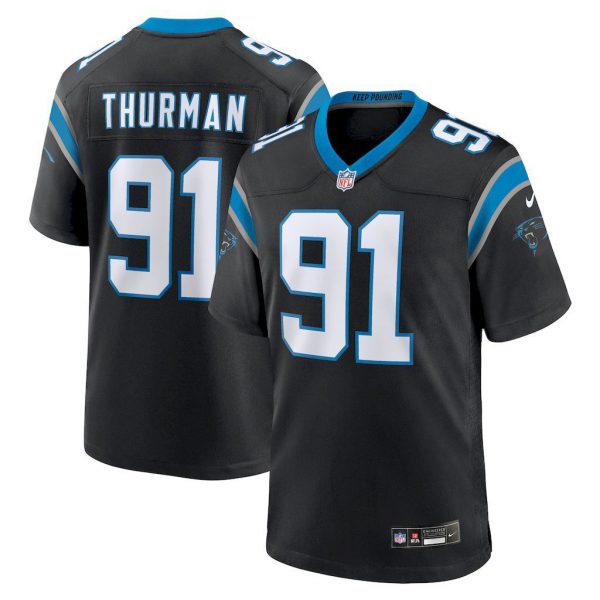 NFL Carolina Panthers Jeysey THURMAN #91