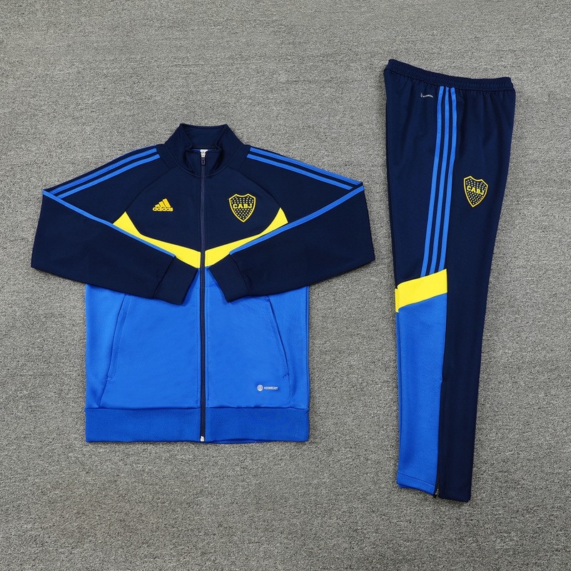2024 Boca Blue Jacket Training Suit Set Football Team Shirt Sports Fashion