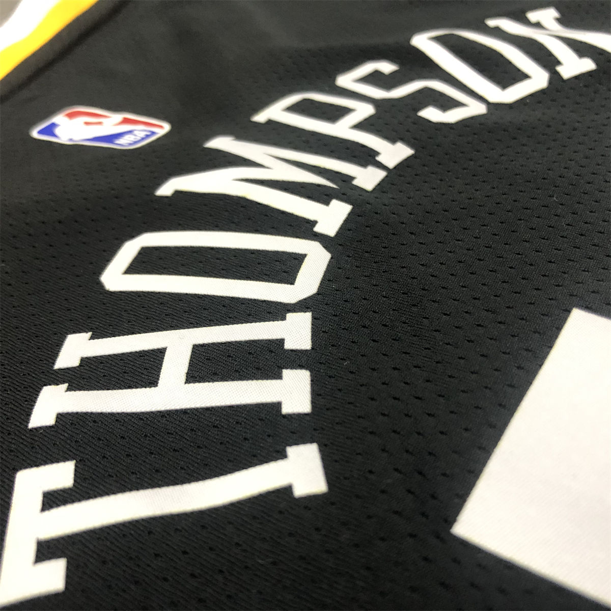 NBA Golden State Warriors V neck Black Jersey THOMPSON#11 S-XXL