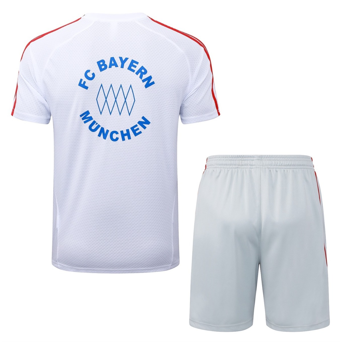 2026 Bayern Munich White Training Set Shirt and Shorts