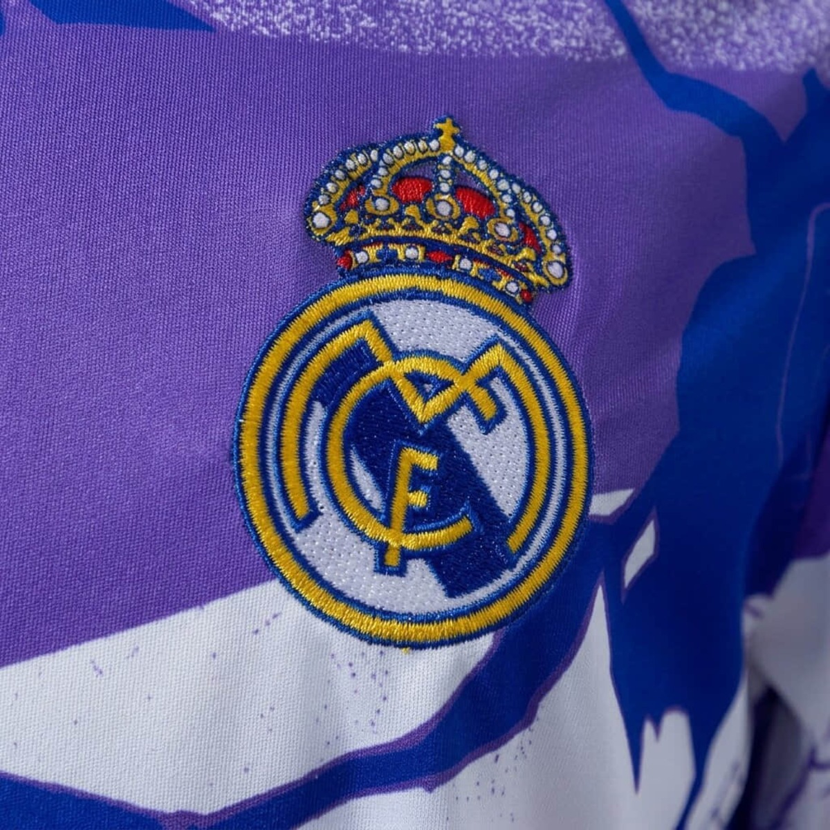 2025/26 Real Madrid Marvel Comics Purple Jersey Fan version